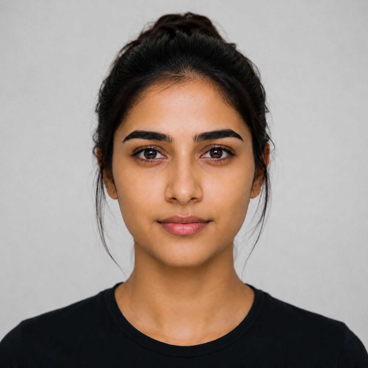 AI virtual try-on face